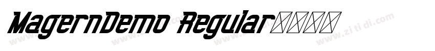 MagernDemo Regular字体转换